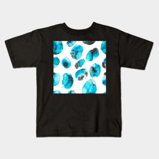 watercolor polka dots seamless pattern Kids T-Shirt